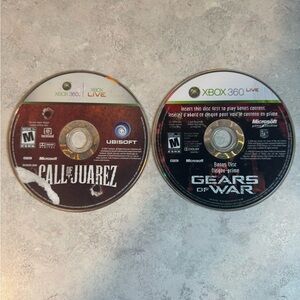 Call of Juarez and Gear of War Bonus Disc Xbox 360